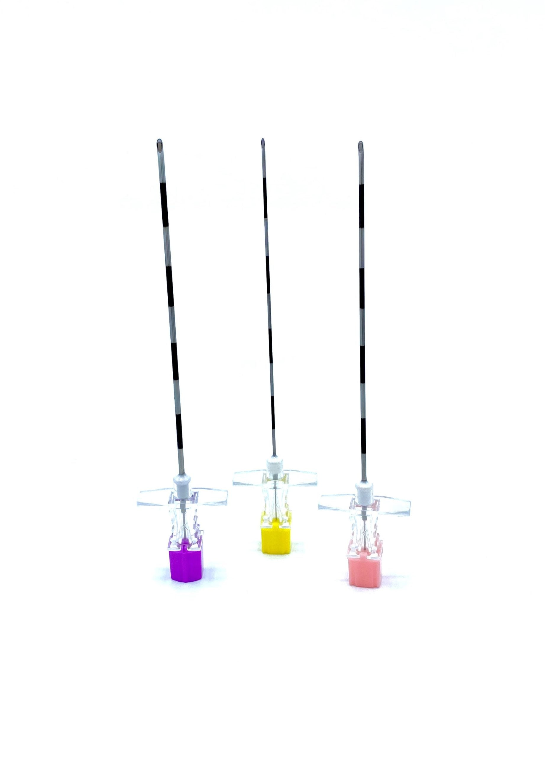 EpiGlide Tuohy Needle, 17G x 3.5", Violet, 25/pk, 4 pk/cs