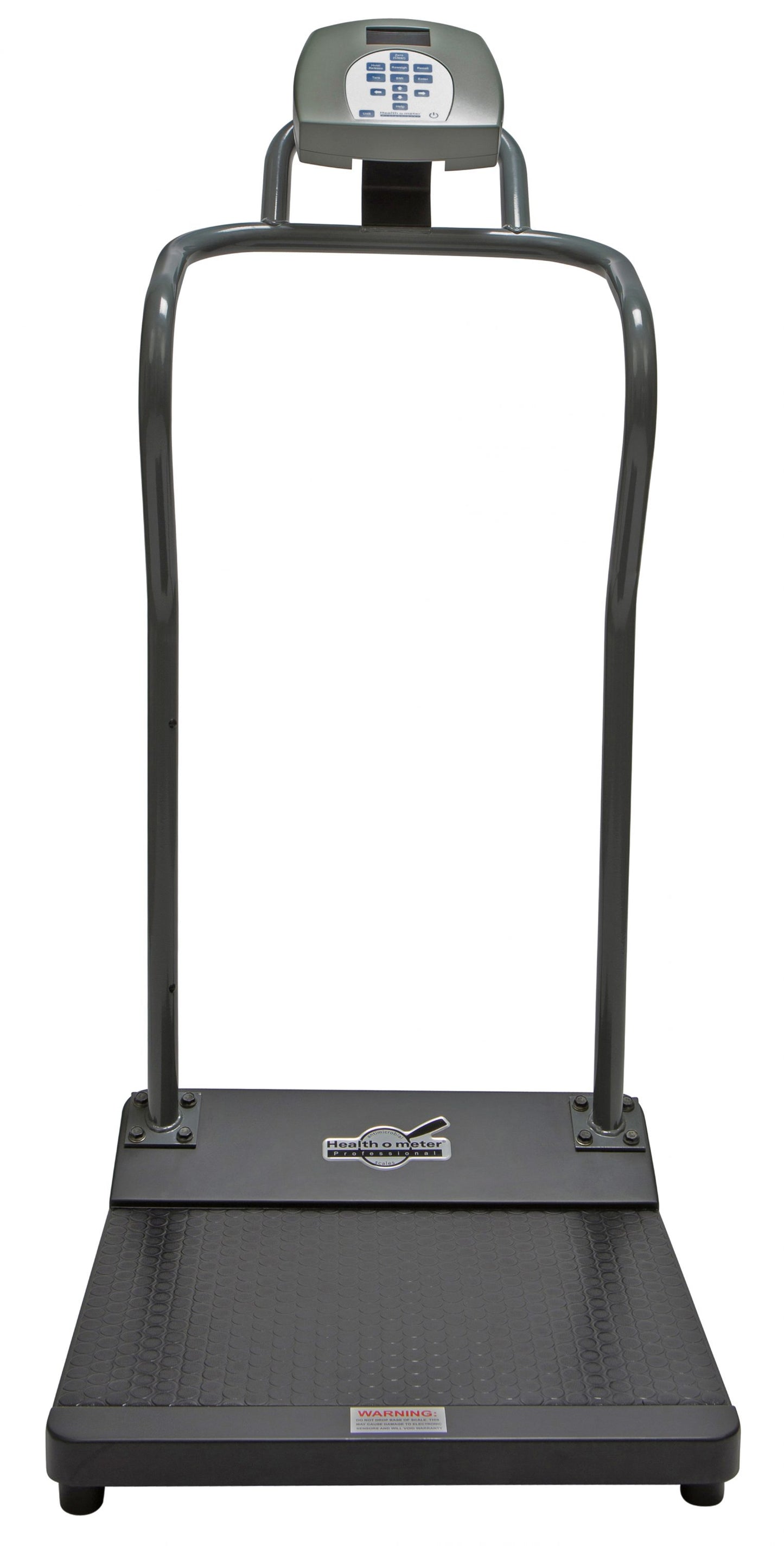 Antimicrobial Digital Platform Scale, KG Only, Unassembled, 100-240V Adapter (Included) or 6 D Batteries (not included) (DROP SHIP ONLY)
