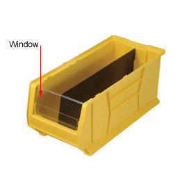 Container, 23 7/8" x 11" x 10", Red, 4/ctn (DROP SHIP ONLY)