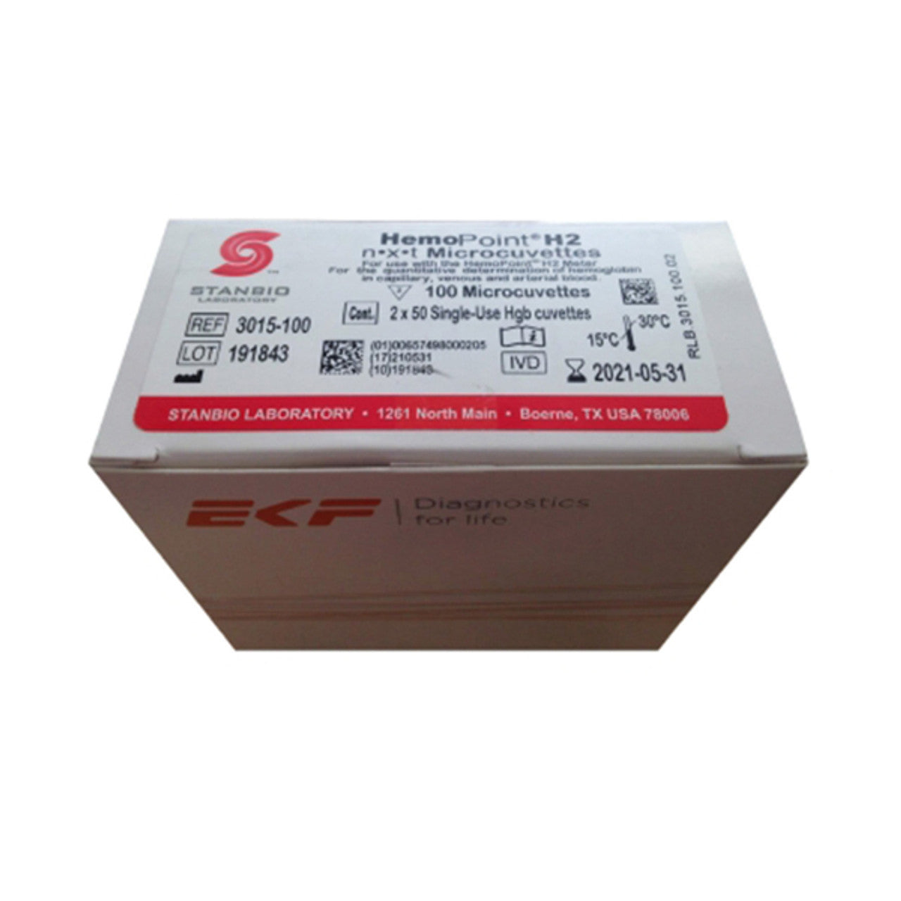 Hemopoint H2 Hgb Bi-level Controls (6 x 1.5ml, 3 Hi 3 Low) (US Only)