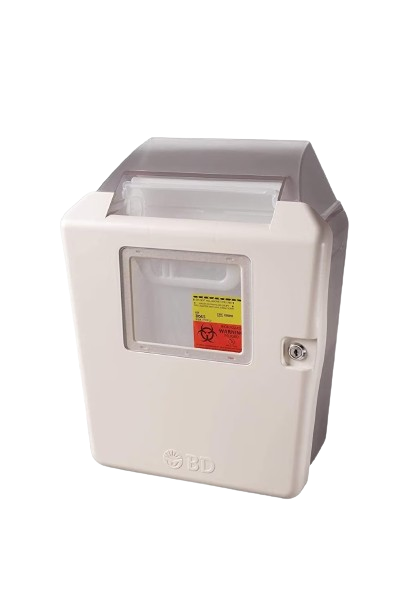 Locking Wall Cabinet for 2 Gal and 3 Gal Sharps Collectors, 18.5 x 14.5 x 6.75 (36 ea/plt) (Continental US Only) (Drop Ship Requires Pre-Approval)