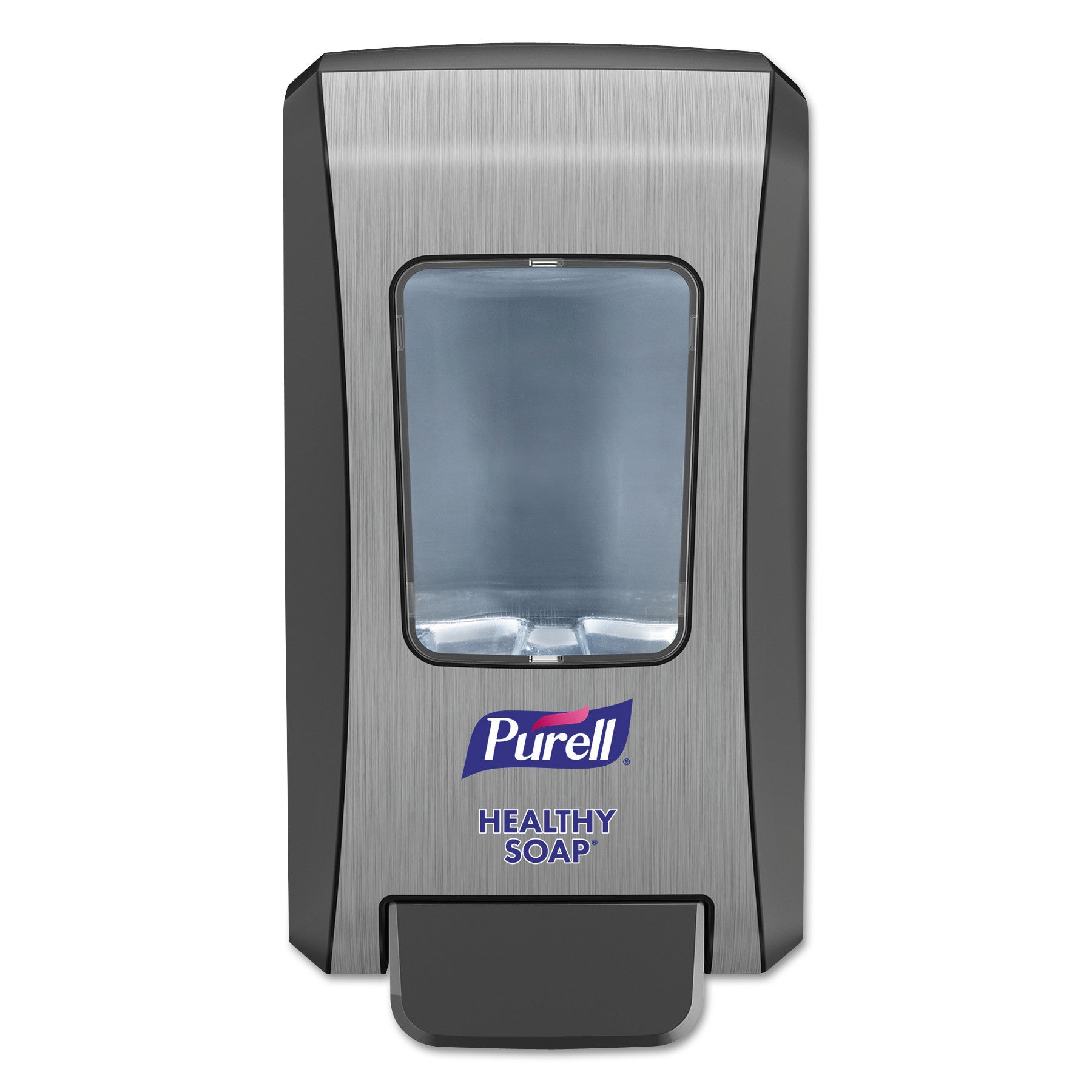 Soap Dispenser, 2000 ml, Push Style, Graphite, 6/cs