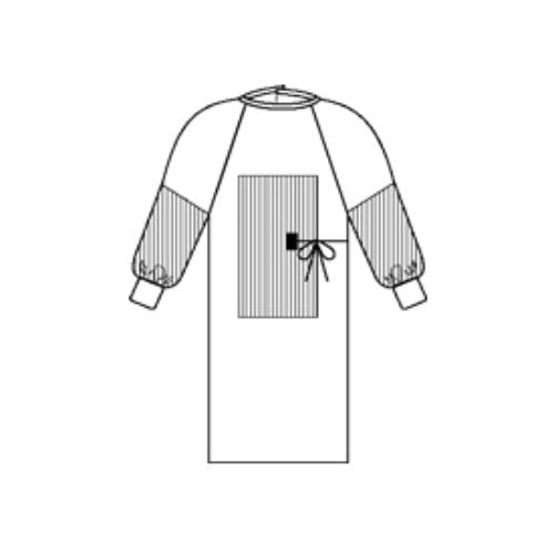 Reinforced Gown, Raglan Sleeves, Large, Non-Sterile, Book Fold, 32/cs (US Only)