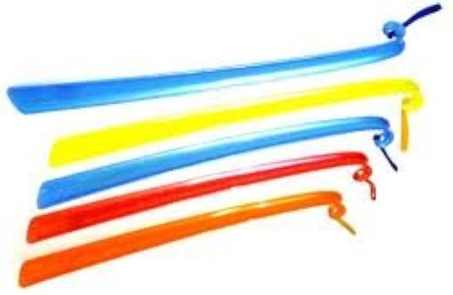 Shoehorn, Plastic, Metallic, 20"L (A handling charge of $9.95 will be added to any order under $25.00) (DROP SHIP ONLY)