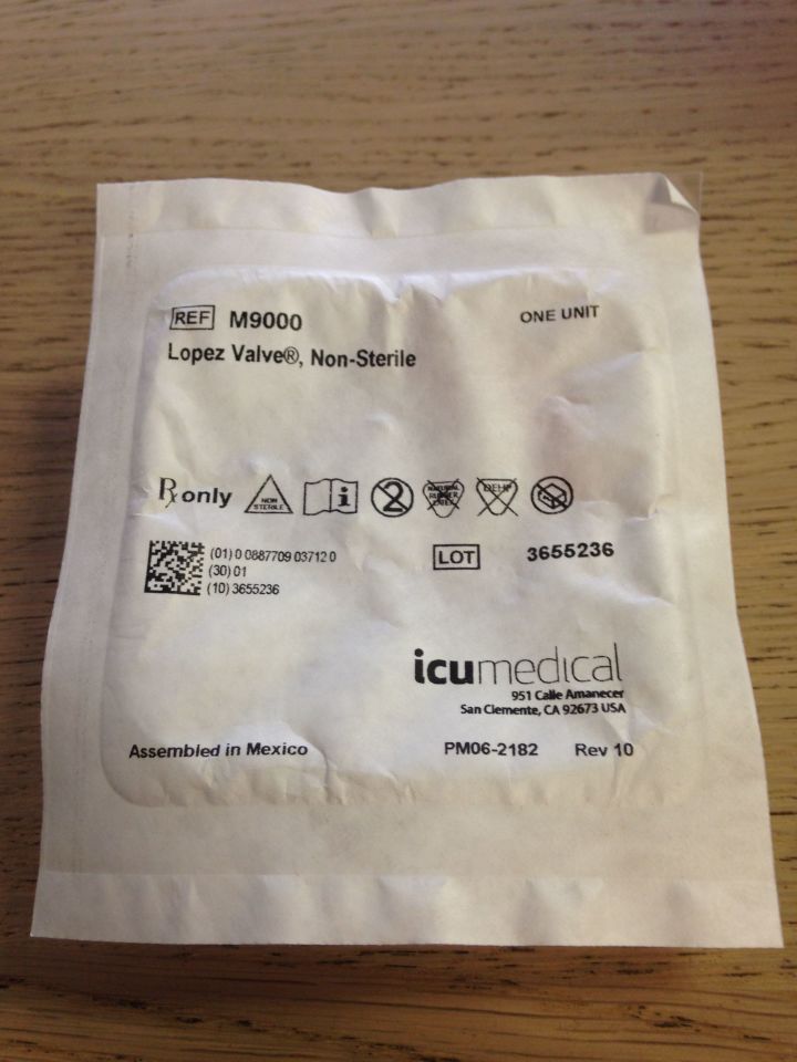 Feeding Valve, Non-Sterile, 50/cs (US Only)