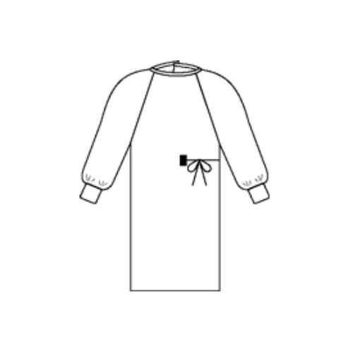 Surgical Gown, Meets AAMI 3 Liquid Barrier Standard, Non-Reinforced, Fluid & Flame Resistant (Meets NFPA Industry Standard), Large, Non-Sterile, 40/cs (US Only)