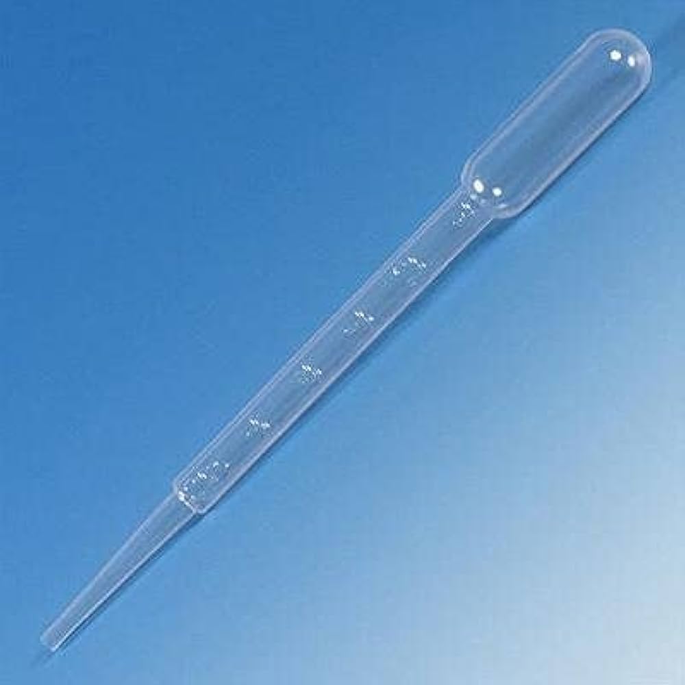 Pipet, 3 mL, Sterile, Individually Wrapped, 100/bg, 4 bg/cs