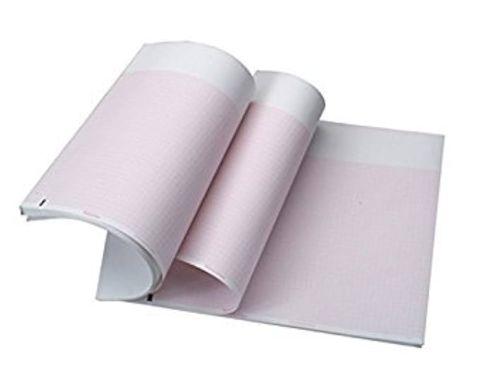ECG Chart Paper For CP 100/200/150, 200 sheets/pk, 5 pk/cs (US Only)