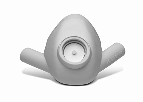 Nasal Mask, Medium, Unscented, Grey, Single-Use, Disposable, 24/bx