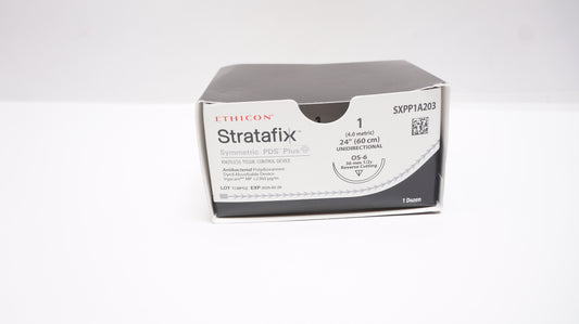 STRATAFIX Symmetric PDS Plus Suture, 2-0, Violet, CT-1, 45 cm, 12/bx (Continental US Only)
