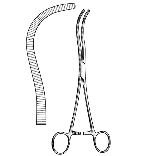 Guyon-Pean Vessel Clamp, 9.5", Reusable (DROP SHIP ONLY)