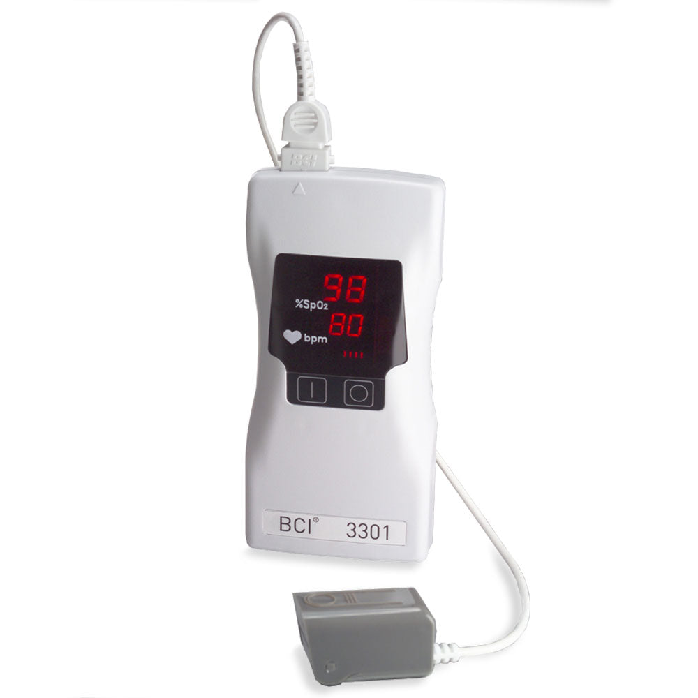 Hand-Held Pulse Oximeter with Oximetry Ear Sensor