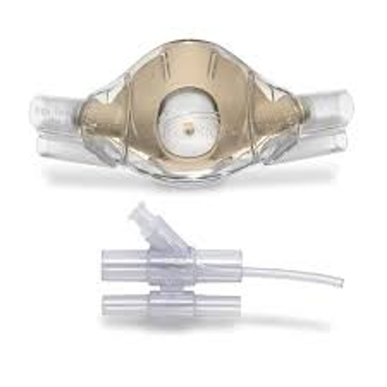 ClearView Nasal Mask and Capnography Bundl, Large, Adult, Unscented, Grey, 12/pk