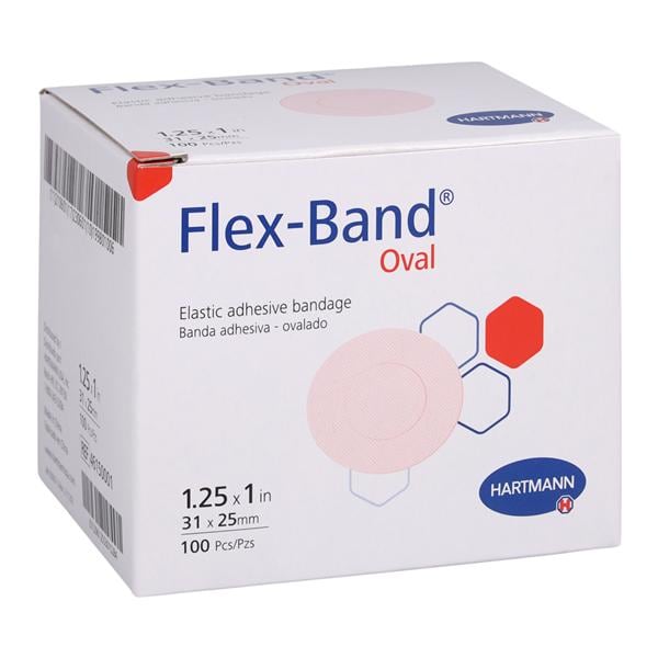 Bandage, 1_" x 1" Oval, 100/bx, 24 bx/cs