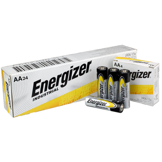 Battery, AA, Alkaline, Industrial, 24/pk, 6 pk/bx