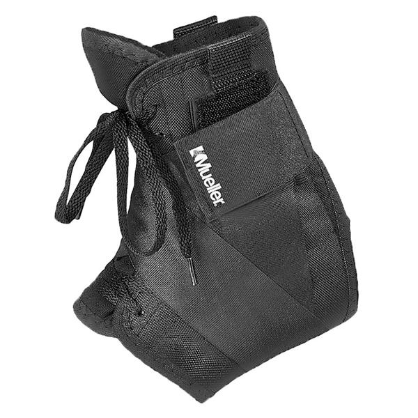 Ankle Brace, Black, Large, Team-Bagged (Products are only available for sale in the U.S. Products cannot be sold on Amazon.com or any other 3rd party platform without prior approval by Mueller.)
