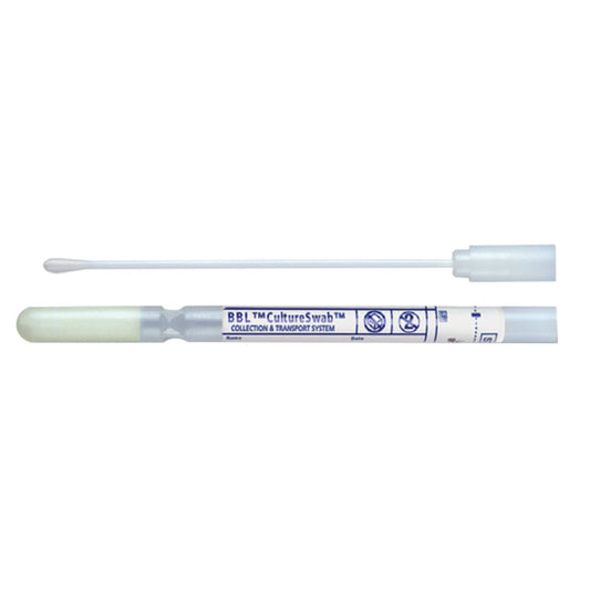 CultureSwab Liquid Stuart, Single Swabs, 50/pk (Temp Sensitive; Short-Dated, Minimum Expiry Lead is 60 days; Non-returnable; Non-refundable) (Continental US Only) (Drop Ship Requires Pre-Approval)