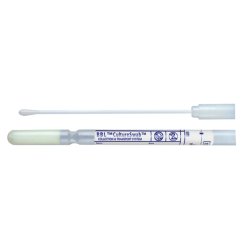 Modified Liquid Stuarts Media Gel & Sponge, Starswab Double Rayon Swab, Cap, Yellow, 50/bg, 10 bg/cs