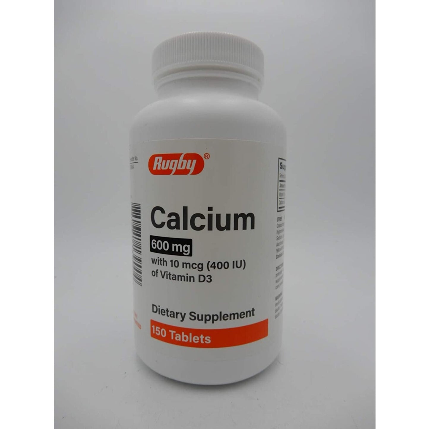 Calcium Tablet, 600mg, with Vitamin D3, 10mcg, 400IU, 60S, NDC# 80681-0029-00, 24/cs (US Only)