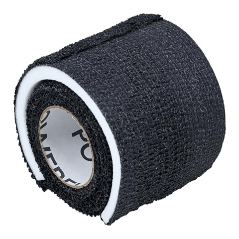 Absorbent Foam Dressing with Self Adherent Wrap, 2" x 2.5 yds, Black, Latex, 16 rl/cs