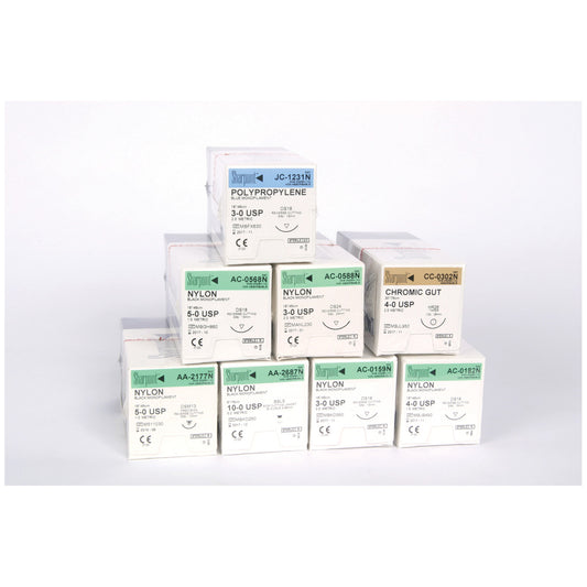 Sharpoint Suture, PDO (Polydioxanone) Violet, Taper Point, RB-2 Needle, 5-0, 30, 12/bx