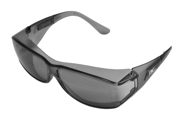Safety Goggles, Grey Frame/Grey Lens, Universal Size, 12/bx (US SALES ONLY)