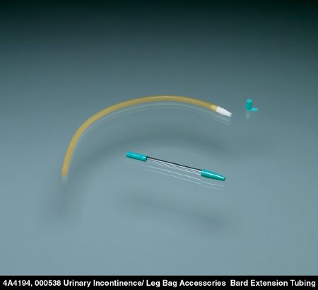 Tubing, 8_", Adapter to Connect Leg Bag to Male External, Reusable, Sterile, 50/cs (US Only)