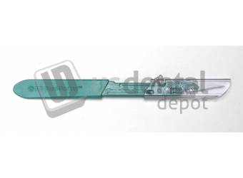 Protected Disposable Scalpel, Size 15, Non-Sterile, 10/strip, 50 strip/cs (US Only) (Not Available For Sale into Canada)
