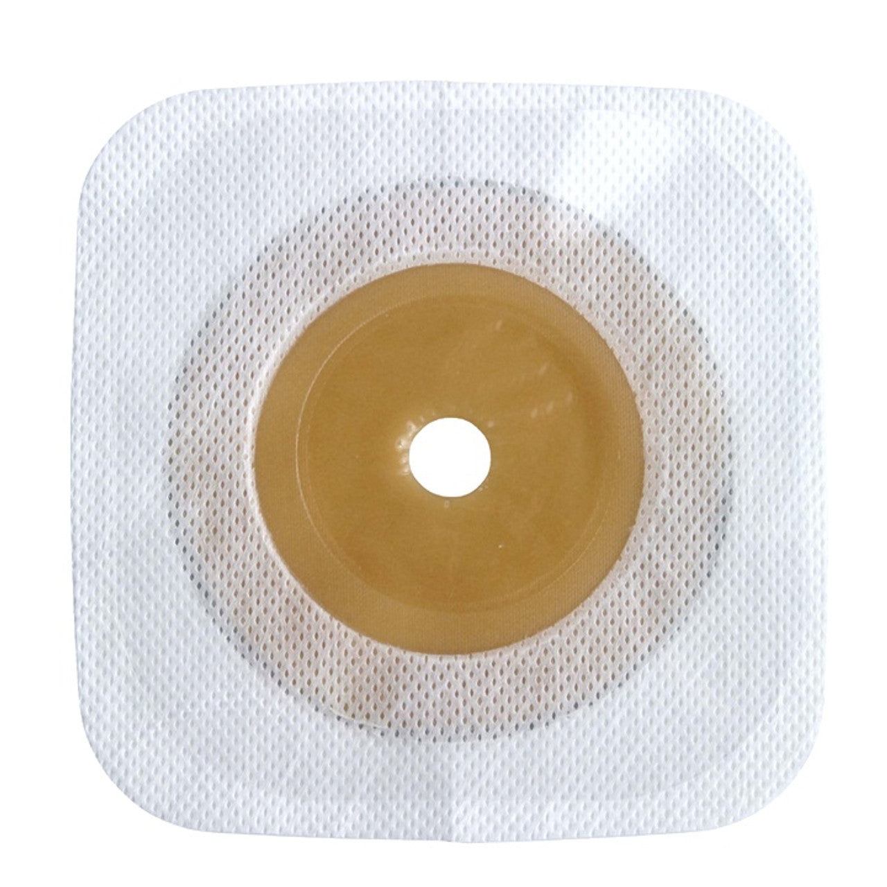 Adhesive Coupling, Stomahesive Skin Barrier with White Collar, Cut-to-Fit Opening, White, 2 3/8" Stoma Opening, 5" x 5", 10/bx (Continental US Only)