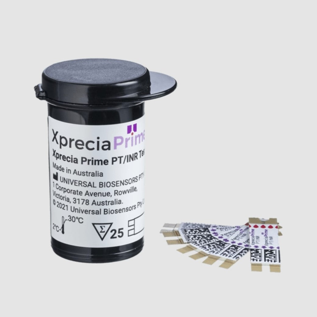 Xprecia Prime Test Strips, 4x25 Strips, PT/INR