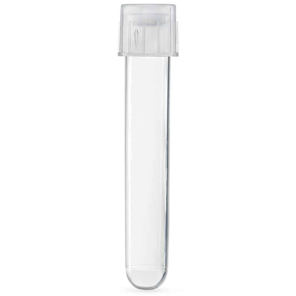 Culture Tube, w/ Dual Position Cap, Sterile, PP, 17 x 100mm, 25/bg, 20 bg/cs