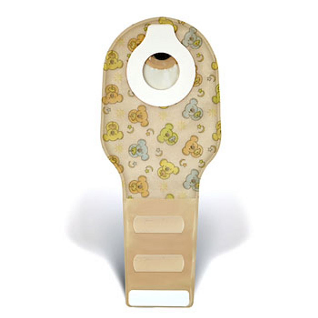 Adhesive Coupling, 8" Pouch with 1-Sided Comfort Panel, InvisiClose Clipless Tail Closure System, Filter, Transparent, 1/5" - 1 1/4" Stoma Opening, 10/bx (Continental US Only)