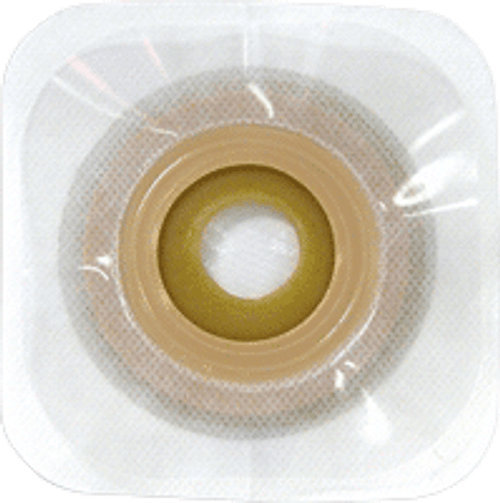 Stomahesive Skin Barrier, Mold-to-Fit Opening, Hydrocolloid Tape Collar, White, 7/8" - 1 1/4" Stoma Opening, 10/bx (Continental US Only)