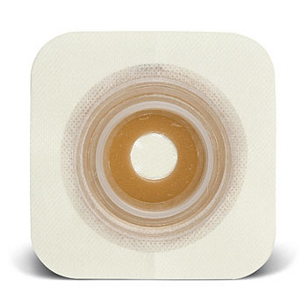 Skin Barrier, Stomahesive, with Mold-to-Fit Opening and Hydrocolloid Tape Collar, White, 1 3/4" Flange, 7/8" - 1 1/4" Stoma Opening, 10/bx (Continental US Only)