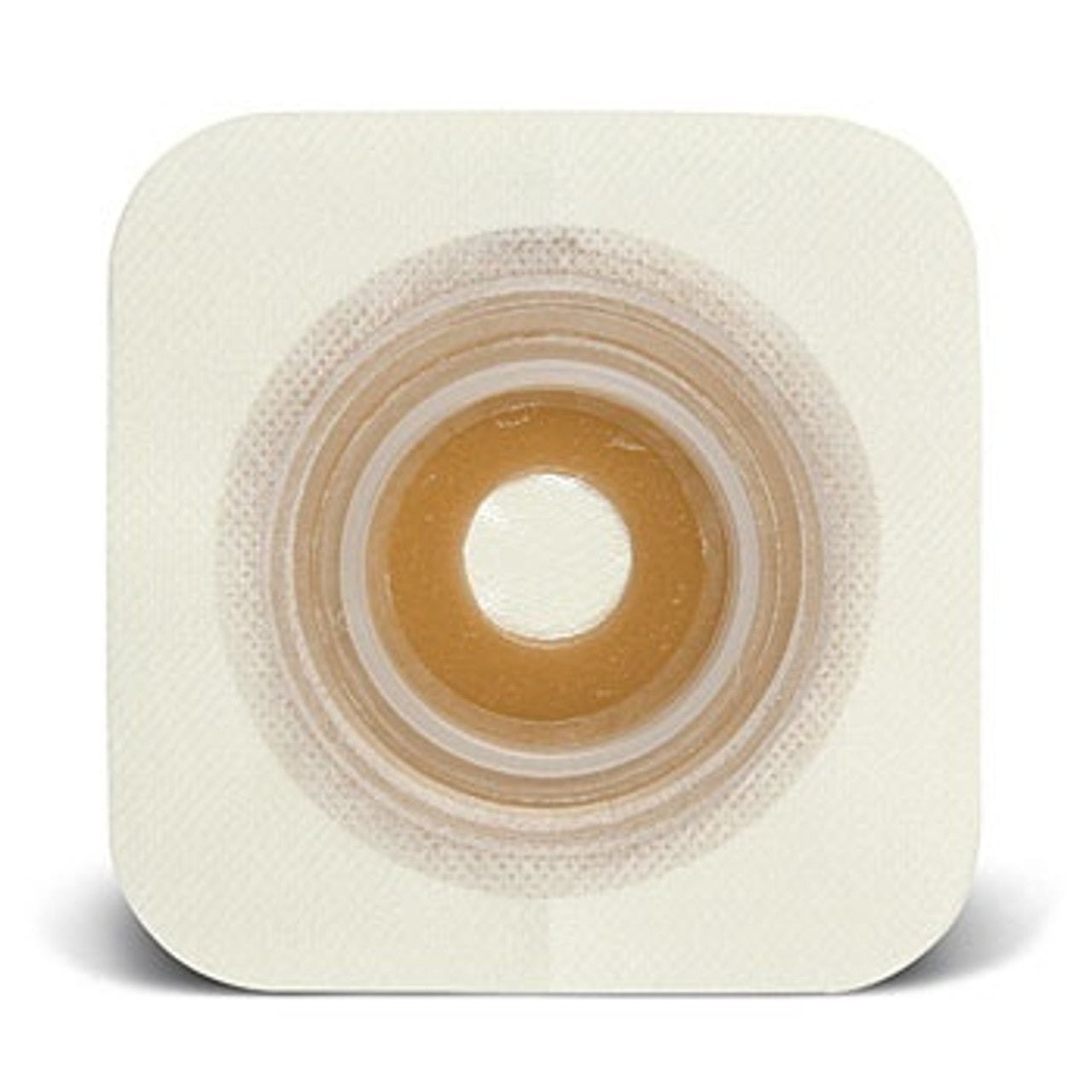 Skin Barrier, Durahesive, with Mold-to-Fit Opening and Hydrocolloid Tape Collar, White, 2 1/4" Flange, 1 1/4" - 1 3/4" Stoma Opening, 10/bx (Continental US Only)