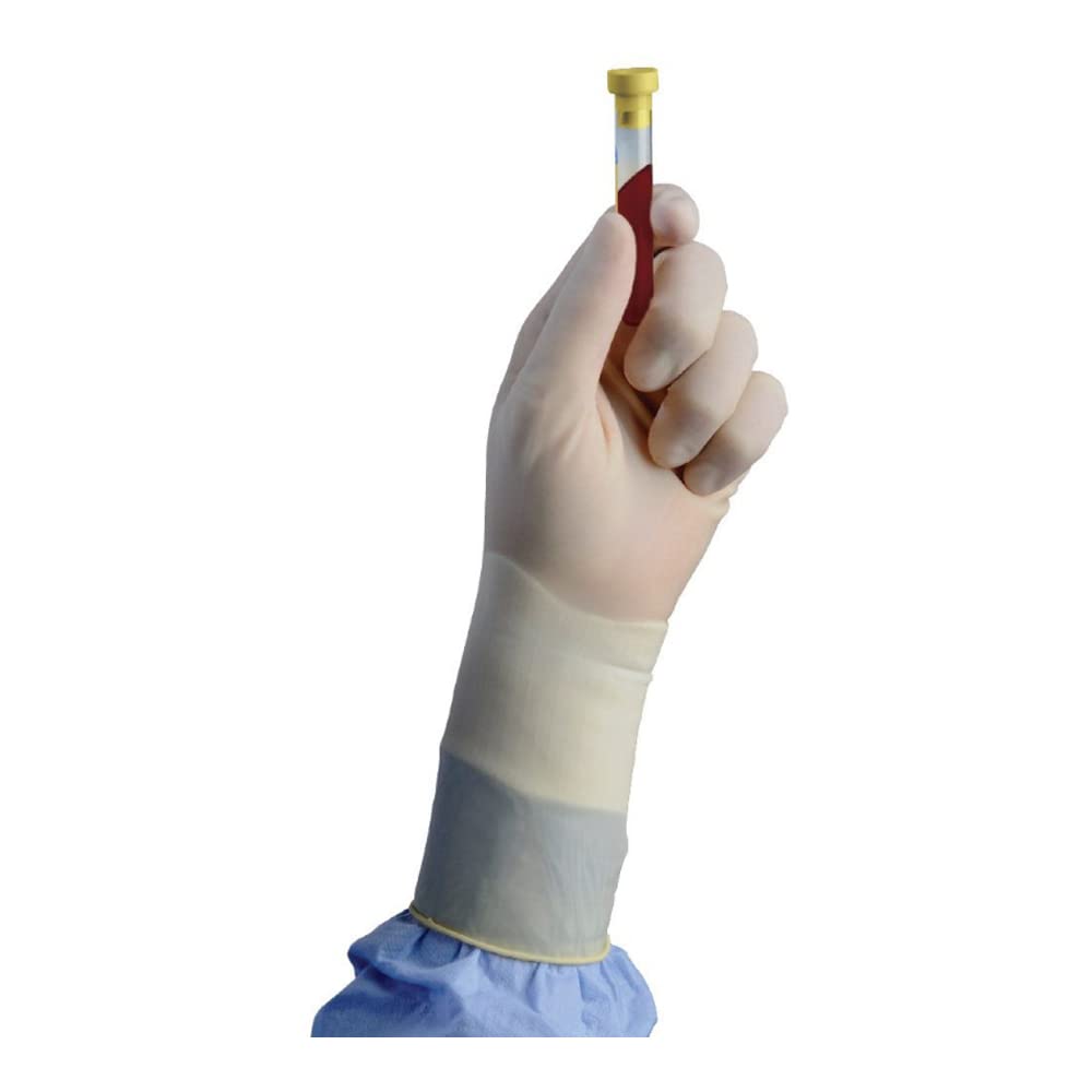 Gloves, Clean Process, Powder-Free (PF), Latex, Size 8.5, Sterile, 50 pr/bg, 4 bg/cs  (This Product is Not Intended for Use on Patients) (Continental US Only)