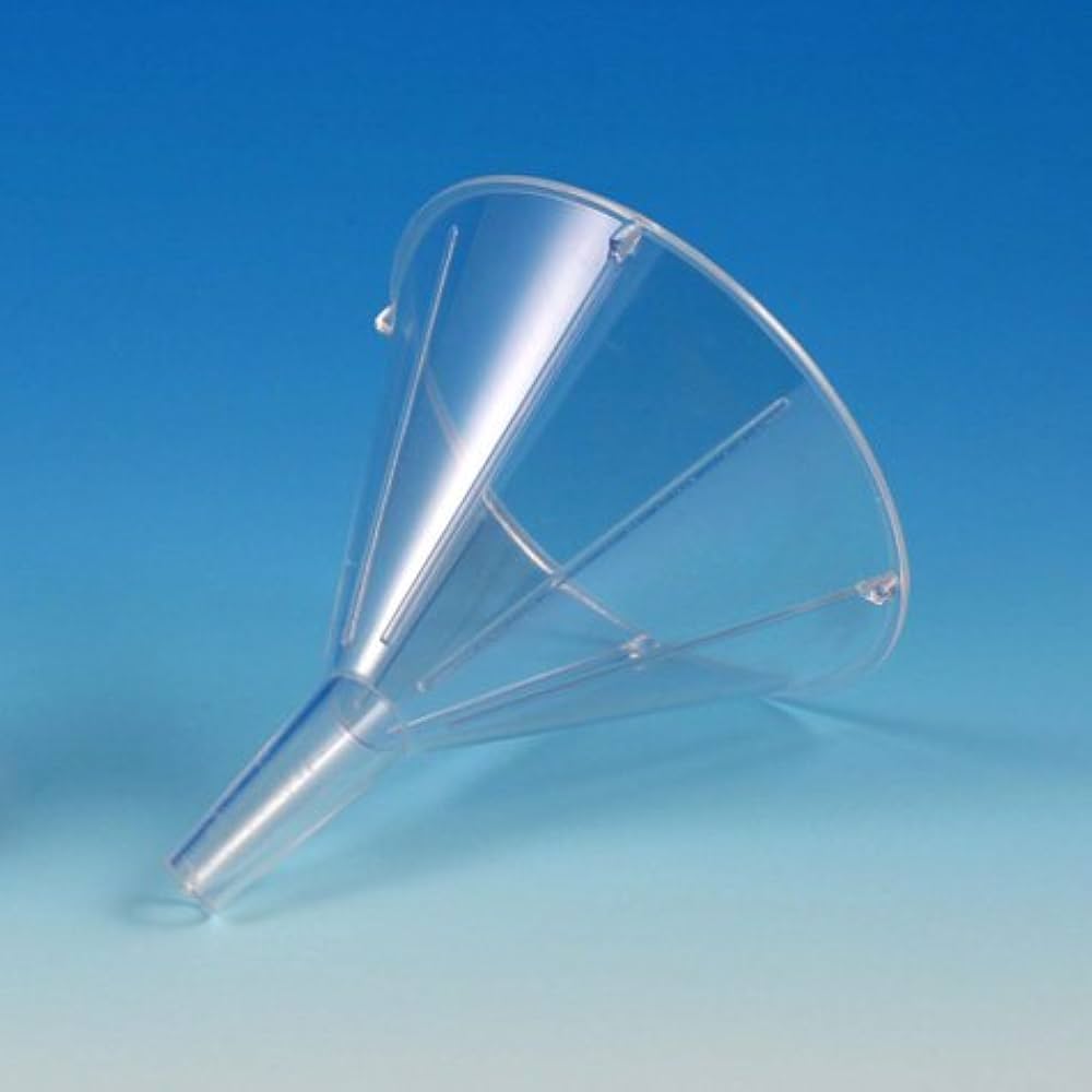 Disposable Funnel, 55mm, PP, 25/slv, 4 slv/bx