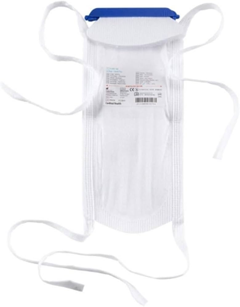 Ice Bag with Tie Attachments, Small, 5" x 12", 25/bx, 2 bx/cs (Continental US Only)