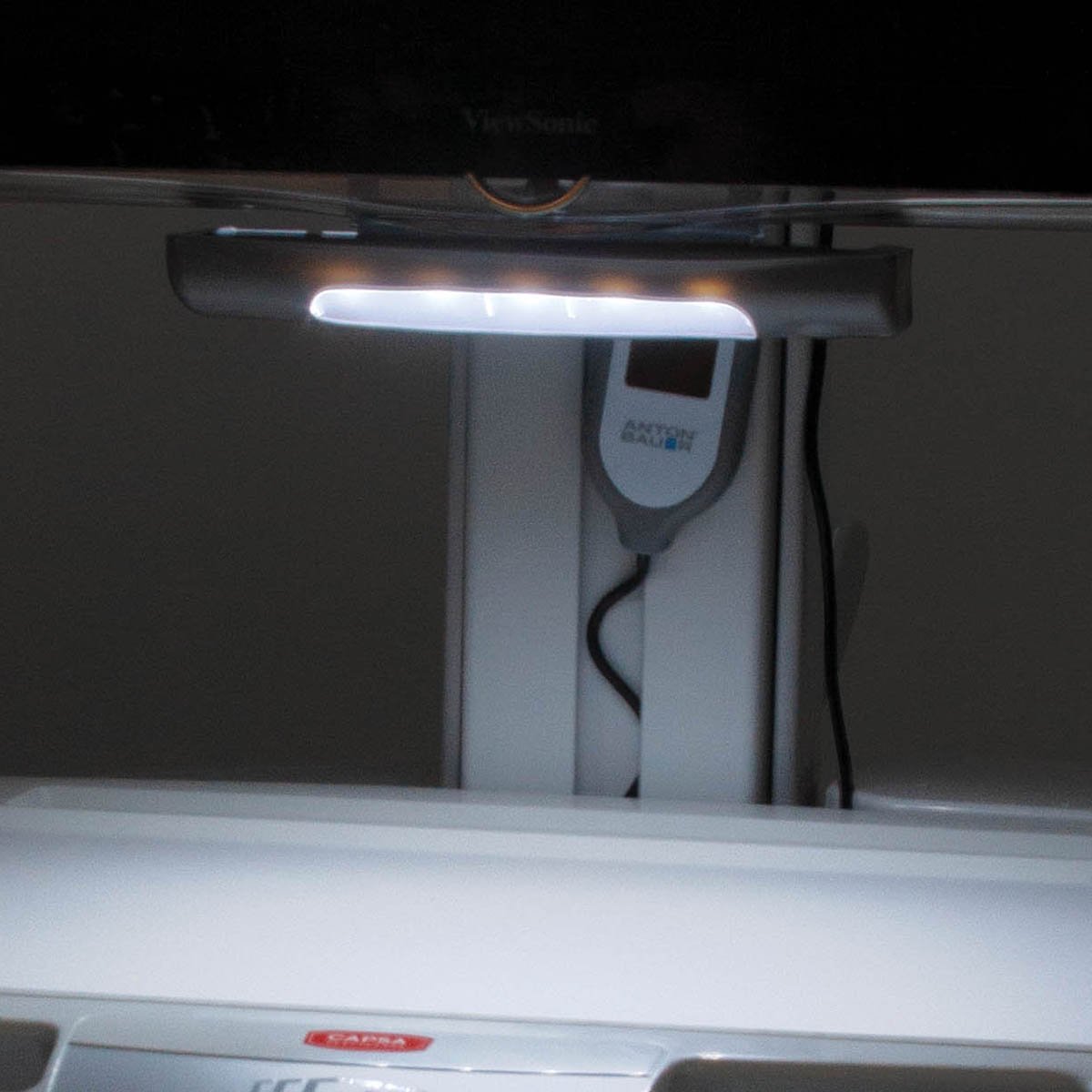 Task Light, M38, Slim Line, Tandem, w/LCD (DROP SHIP ONLY)