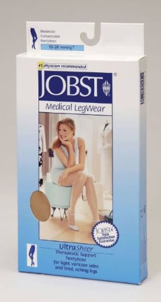 Compression Stocking, Waist High, 15-20 mmHG, Closed Toe, Honey, X-Large (Continental US Only)