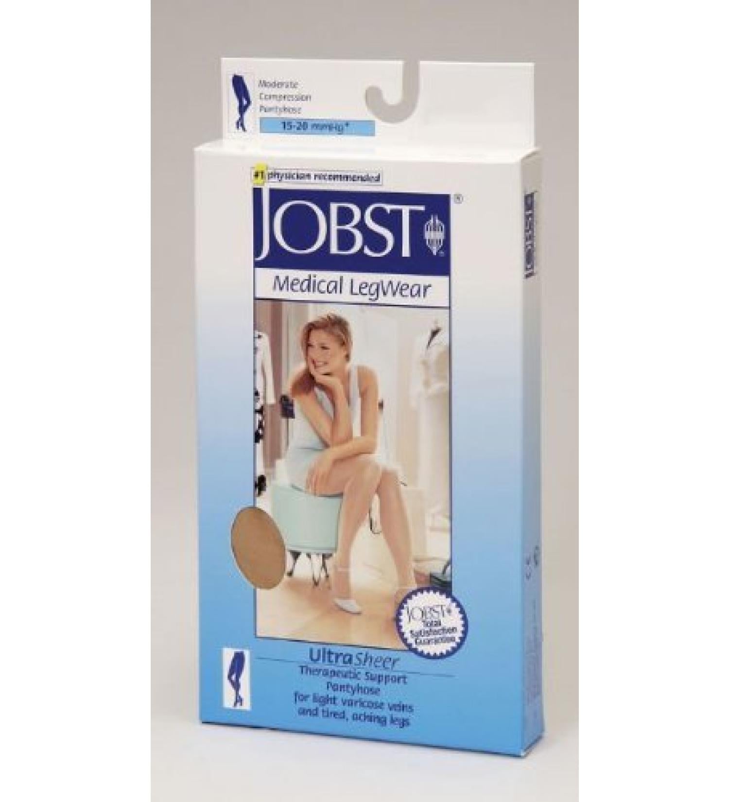 Compression Stocking, Waist High, 15-20 mmHG, Closed Toe, Honey, Medium (Continental US Only)