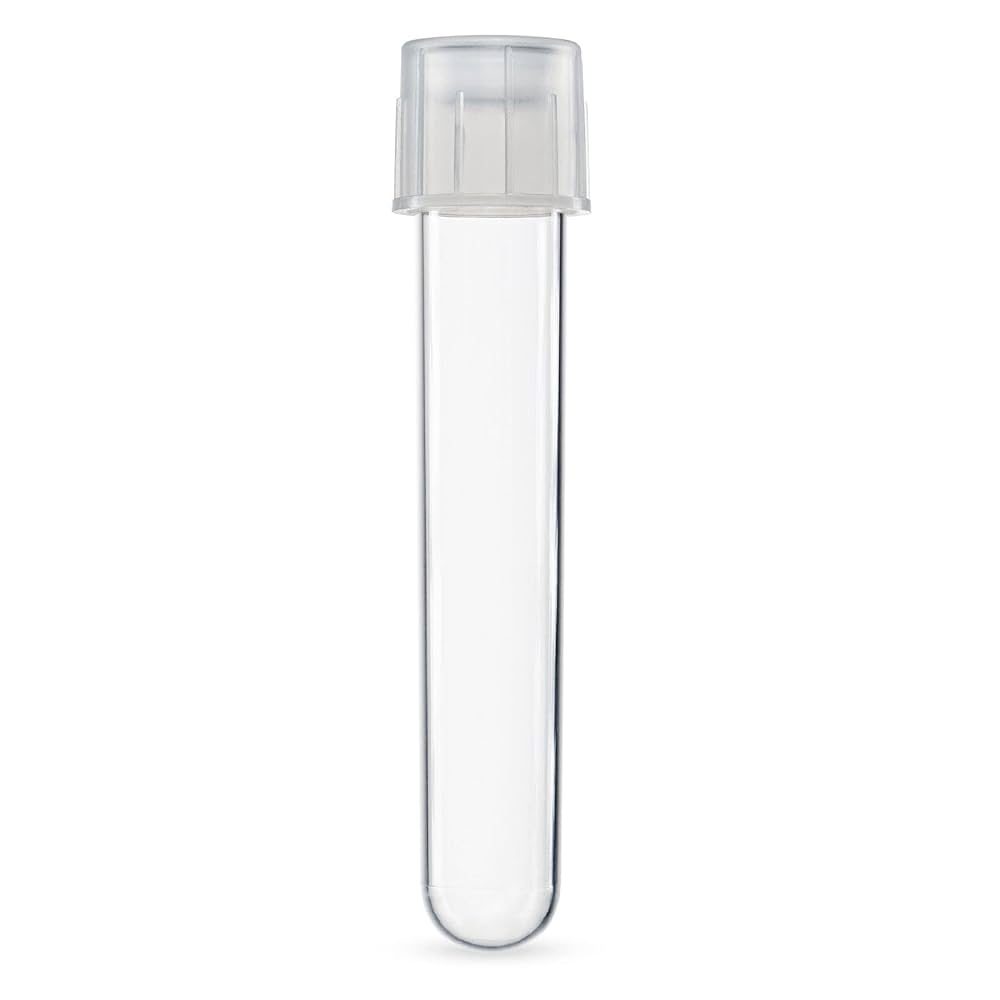 Culture Tube, w/ Dual Position Cap, Sterile, PS, 17 x 100mm, 25/bg, 20 bg/cs (49 cs/plt)