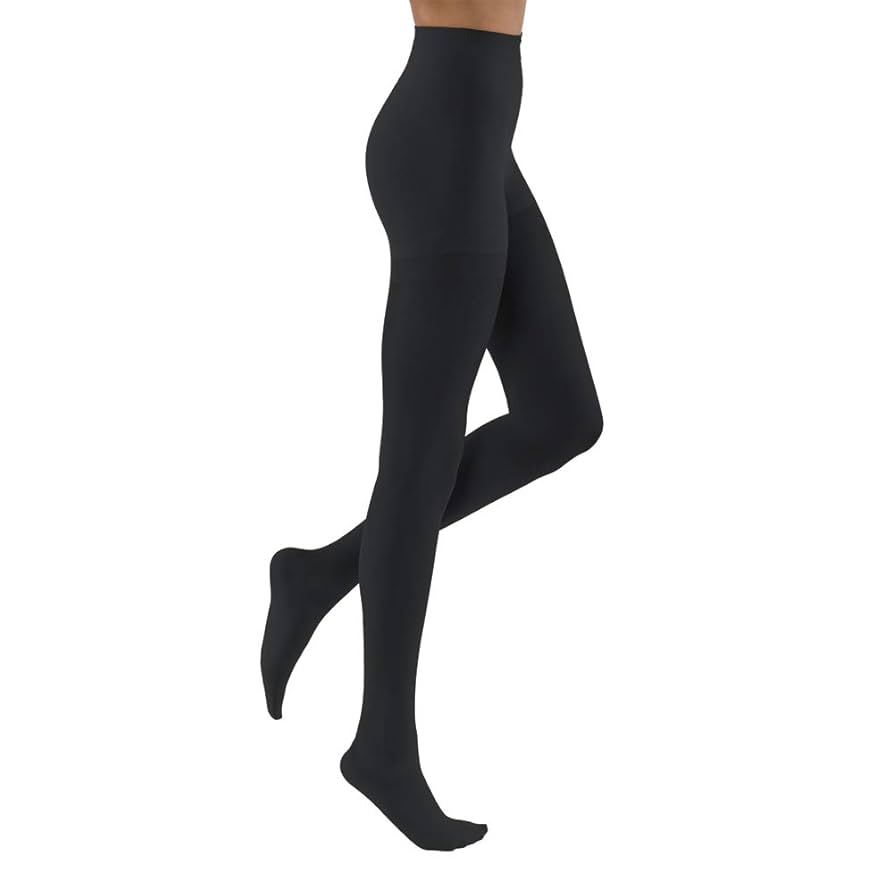 Compression Stocking, Waist High, 30-40 mmHG, Closed Toe, Anthracite, Medium (Continental US Only)