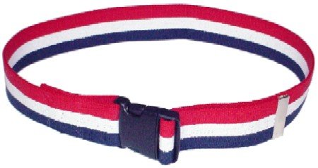Gait Belt, Patriot, 2" x 60" (A handling charge of $9.95 will be added to any order under $25.00) (DROP SHIP ONLY)