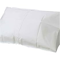 Pillowcase, Tissue/Poly, 21"x 30", White, 100/cs (40 cs/plt)