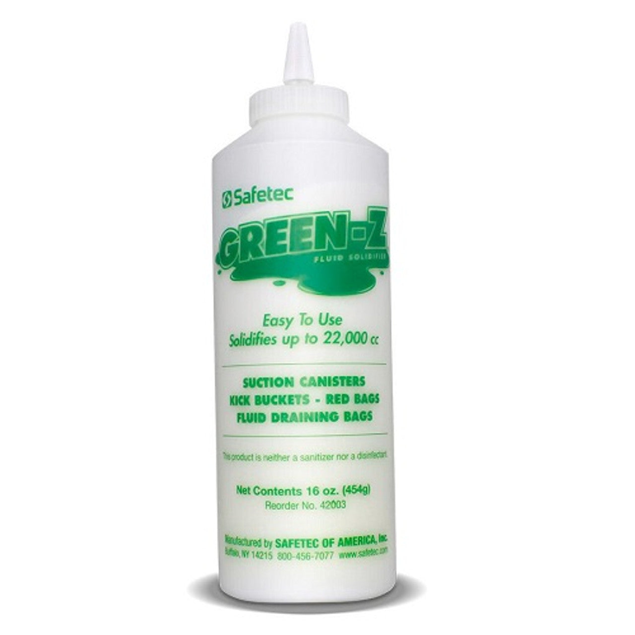 Green-Z, Needle Nose Bottle, (up to 22000 cc), 12 btl/cs (Available to Continental US & Canada dealers only)