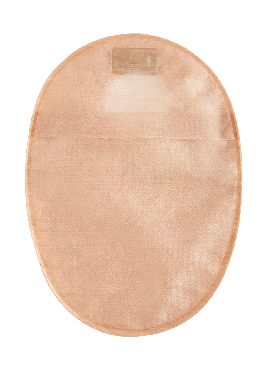 Closed-End Pouch, 12", 2-Sided Comfort Panel, Opaque (with Window), 2 1/4" Stoma, 30/bx (Continental US Only)