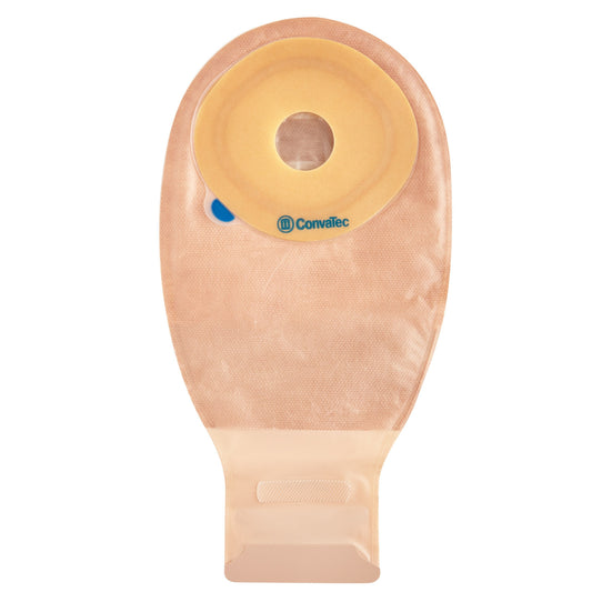 Drainable Pouch, 12", 2-Sided Comfort Panel, Cut-to-Fit Modified Stomahesive Skin Barrier, InvisiClose Tail Closure, Opaque (with Window), 13/16"- 2 3/4" Stoma, No Tape Collar, 10/bx (Continental US Only)
