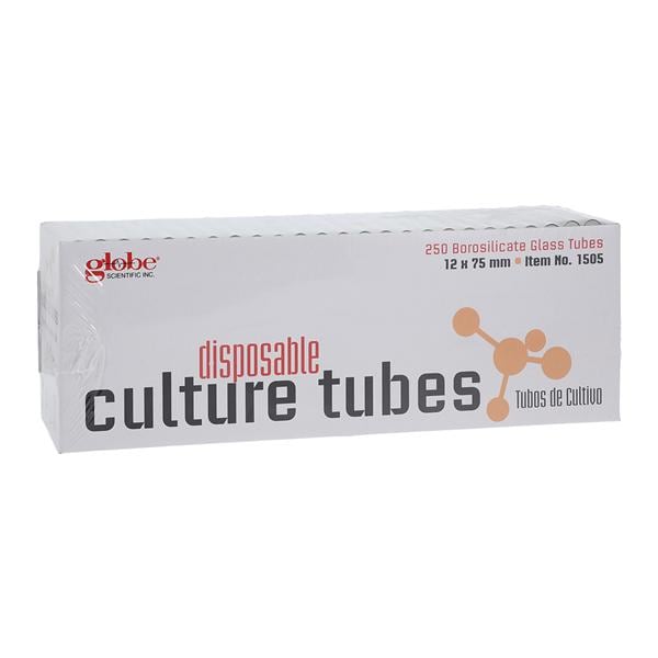 Culture Tube, 5 mL, 12 x 75mm, 250/bx, 4 bx/cs