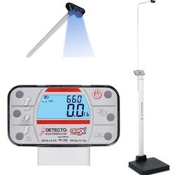 Apex Digital Clinical Scale, Sonar Height Rod, 600 lb X 0.2 lb / 300 kg X 0.1 kg (DROP SHIP ONLY)